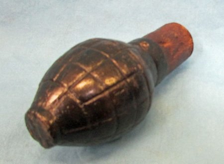  French WWI Mle 1916, Foug Citron 'Lemon' Grenade, INERT — image 2