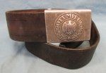 German WWII Army Enlisted Belt & Buckle Set, 1938