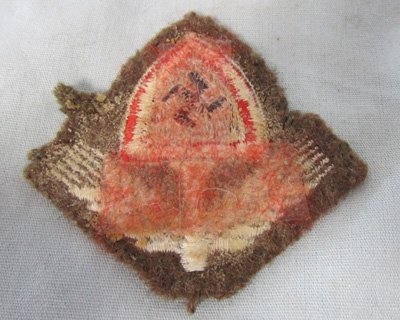  German WWII RAD Enlisted Wool Hat Insignia — image 3