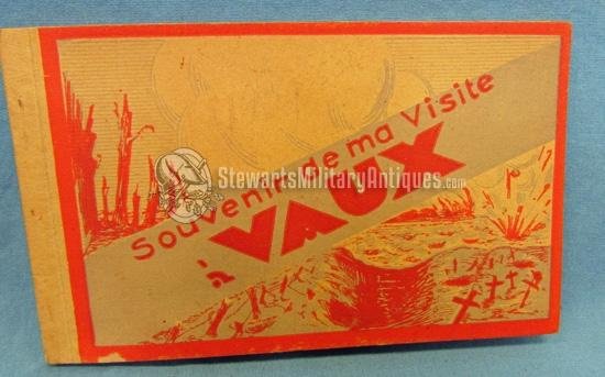  French WWI Fort Vaux Souvenir Postcard Booklet — image 2