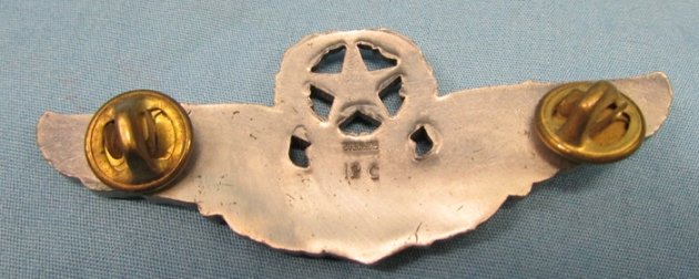  US Cold War Era, Full Size Command Pilot Wings, Sterling — image 3