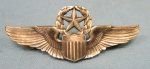 US Cold War Era, Full Size Command Pilot Wings, Sterling