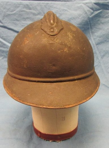  Italian WWI Adrian Pattern Helmet Shell — image 2