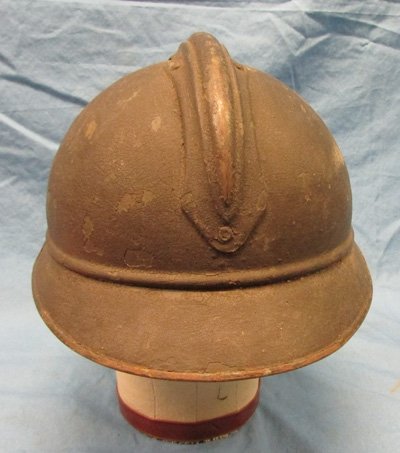  Italian WWI Adrian Pattern Helmet Shell — image 4