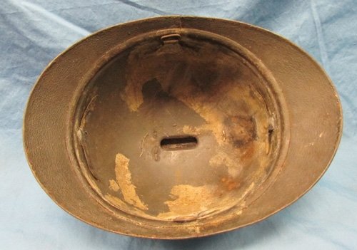  Italian WWI Adrian Pattern Helmet Shell — image 5