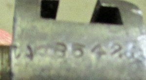  Japanese WWII Type 30 Bayonet, Leather Frog, Matsushita Kinzoku — image 6