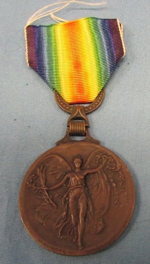  Greek WWI Victory Medal & Ribbon, Official Issue — image 4