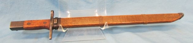  Japanese WWII Late Type 30 Bayonet, Toyada Automatic Loom Works — image 2