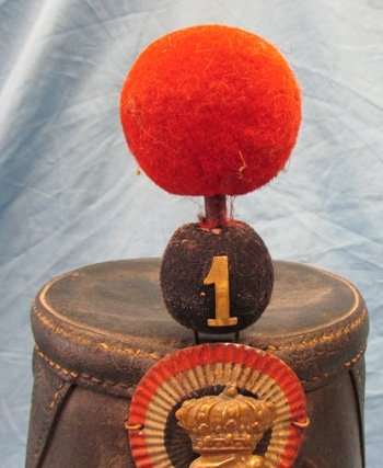 French M1860 Enlisted Infantry Shako, Infantry Regiment 48 — image 2