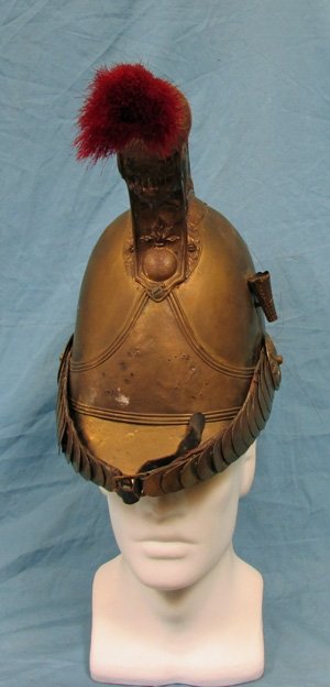  French Sapeurs-Pompiers Brass Helmet, Circa 1830-1840, Fire Department — image 2
