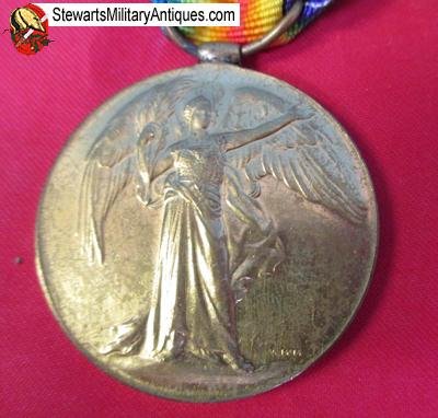  British WWI Named Victory Medal, Royal Artillery, Gardner 63792 — image 4