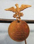 US Spanish American War Patriotic Stickpin, Remember the Maine