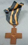 Italian WWI Cross for Valor Medal Ribbon