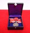Japanese Red Cross Womans Membership Medal, Silver, Cased