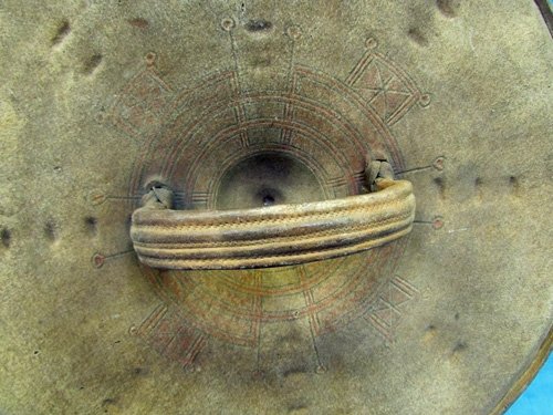  Somali, 19th Century Hide Buckler, Shield — image 4