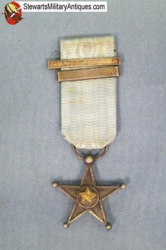  Belgian Congo Silver Service Star, 1st Pattern, 1889-1910 — image 3