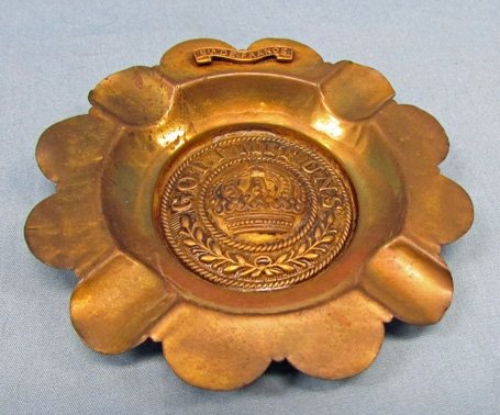  French WWI Souvenir Trench Art Ashtray — image 2