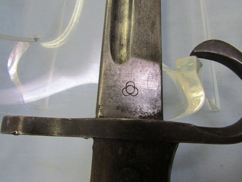  Japanese WWII Type 30 Bayonet & Frog, Kokura Mfg — image 4
