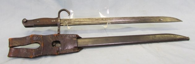  Japanese WWII Type 30 Bayonet & Frog, Kokura Mfg — image 6