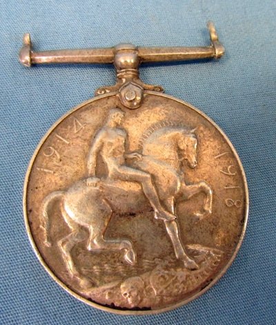  British WWI War Medal, Notts & Derby Rgt — image 3