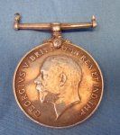 British WWI War Medal, Notts & Derby Rgt