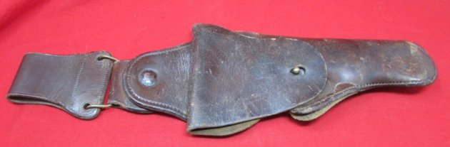 US WWI M1912 Mounted .45 1911 Pistol Holster, Private Purchase — image 2