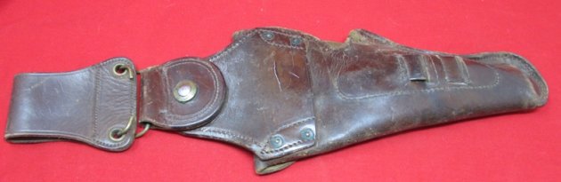 US WWI M1912 Mounted .45 1911 Pistol Holster, Private Purchase — image 3
