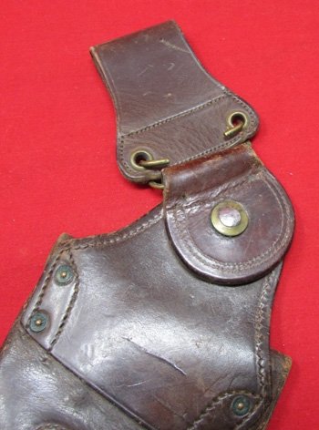 US WWI M1912 Mounted .45 1911 Pistol Holster, Private Purchase — image 4