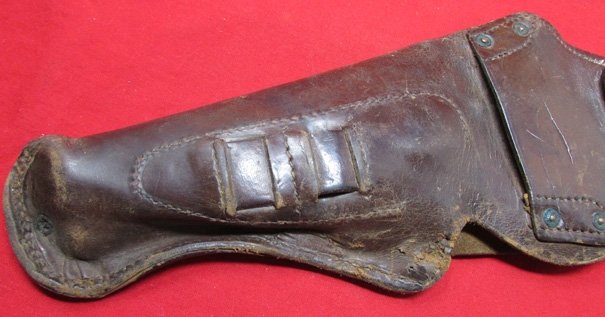 US WWI M1912 Mounted .45 1911 Pistol Holster, Private Purchase — image 5