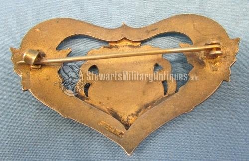  Canadian WWII Era City of Vancouver Sterling & Enamel Badge — image 4