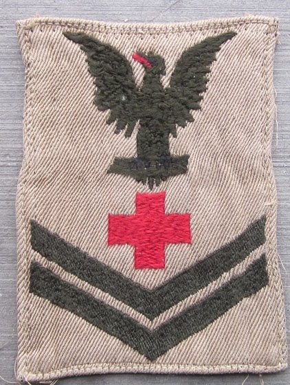 US WWII USMC 2nd Class Pharmacist Rate, Austrialian Mfg — image 2