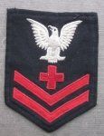 US WWII Era US Navy 2nd Class Pharmacist Mate Rating