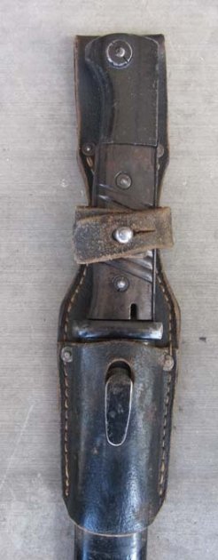 German WWII S84/98 Bayonet & Frog, Mismatch — image 2