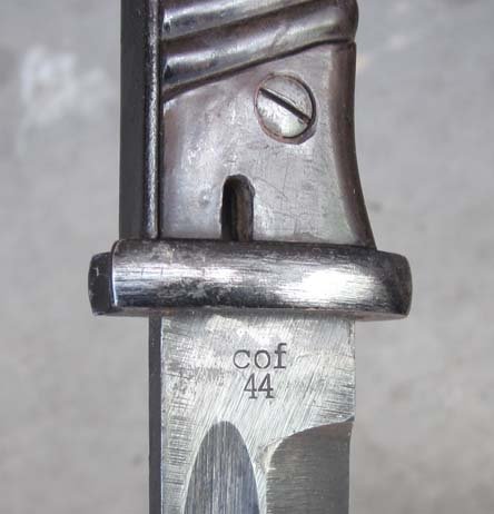German WWII S84/98 Bayonet & Frog, Mismatch — image 5