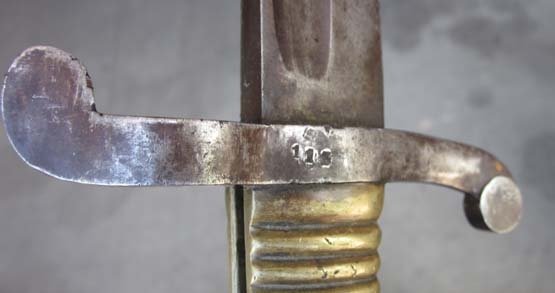 French, 2nd Empire 1842 Yataghan Bayonet & Scabbard — image 4