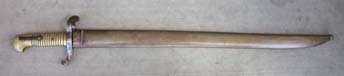 French, 2nd Empire 1842 Yataghan Bayonet & Scabbard — image 6
