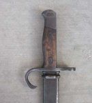 Japanese WWII Type 30 Bayonet & Scabbard, Kokura Mfg.
