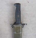 US WWII M1 Garand Bayonet, Cut-Down, UFH Mfg