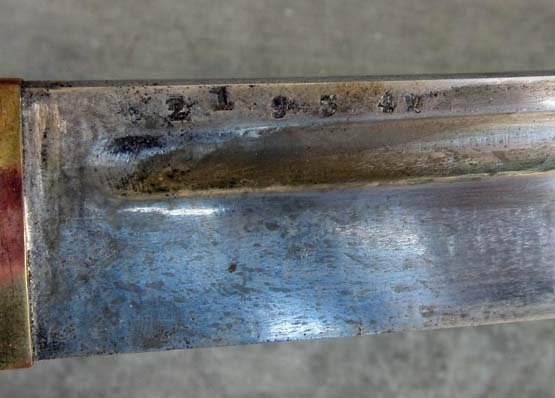 Japanese WWII Army NCO Type 95 Sword, Matching Numbers — image 11