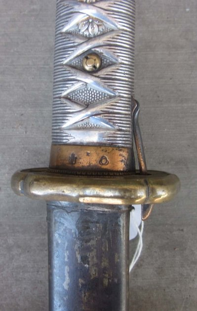 Japanese WWII Army NCO Type 95 Sword, Matching Numbers — image 3
