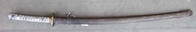 Japanese WWII Army NCO Type 95 Sword, Matching Numbers — image 7