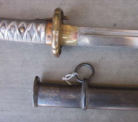 Japanese WWII Army NCO Type 95 Sword, Matching Numbers — image 8