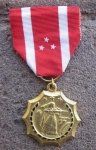 Philippines WWII, Defense of the Philippines Medal, 'Del Oro' Mfg.