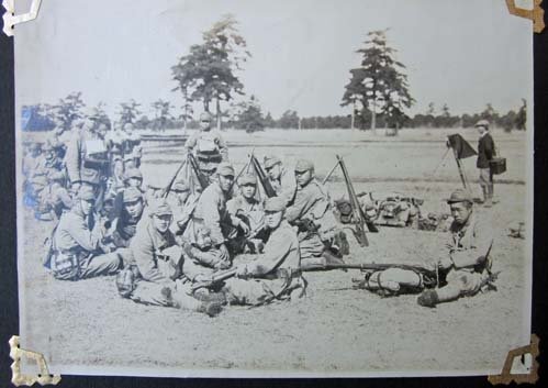 Japanese WWII Army Imperial Guard Photo Album, 67 Photos — image 9