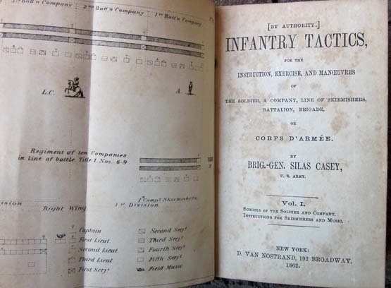 US Civil War Manual, Casey's Infantry Tactics Volume 1, 1862 — image 4