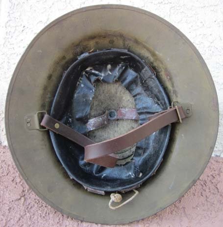 US WWI Doughboy Helmet, British Mfg. — image 3