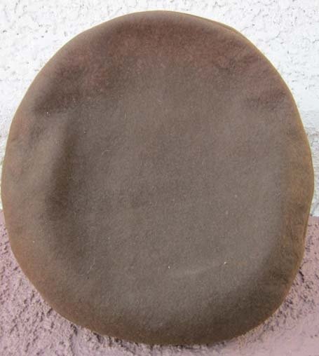 US WWII Army Officers Visor Hat, Lewis Brand, Size 7 — image 4