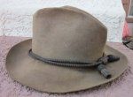 US Indian War Era 1889 Campaign Hat, Snowflake Vent