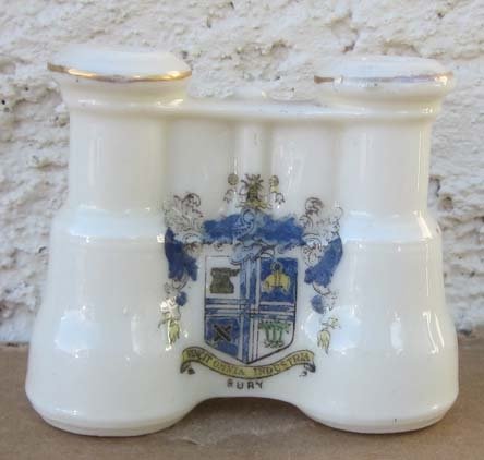 British WWI Era, Patriotic Homefront Crestware Collection, 18 Pieces — image 5