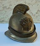 French WWI Era, Fire Helmet Inkwell